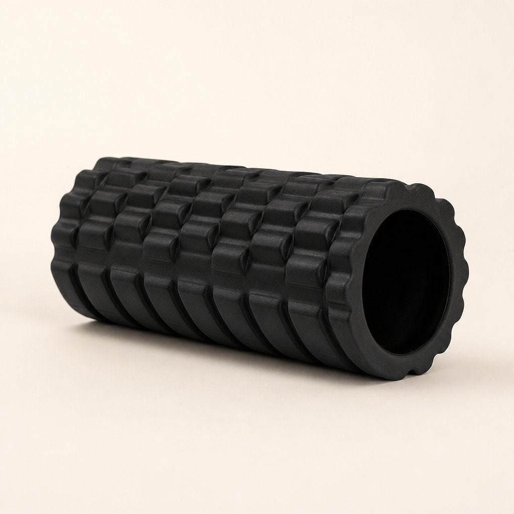 Foam Roller Deep Tissue Muscle Recovery - High Density EVA Back Roller Myofascial Release Yoga Pilates Stretching Exercise