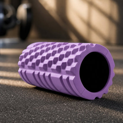 Foam Roller Deep Tissue Muscle Recovery - High Density EVA Back Roller Myofascial Release Yoga Pilates Stretching Exercise