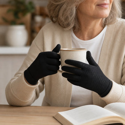 Magnetic Compression Gloves Arthritis - Rheumatoid Joint Pain Relief Wrist Hand Brace Sports Safety Therapy Fingerless