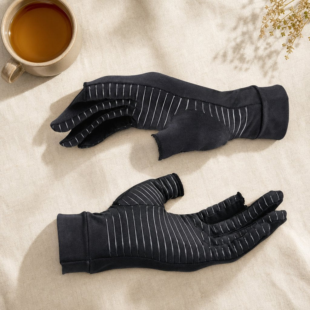 Copper Arthritis Compression Gloves for Joint Pain - Rheumatoid Osteoarthritis Swelling Carpal Tunnel Hand Wrist Relief