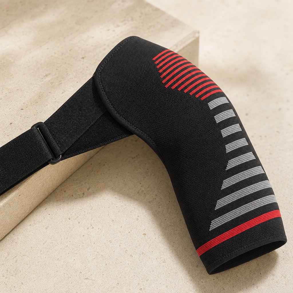 Shoulder Brace Rotator Cuff Support Men Women - Compression Sleeve Torn Injury Recovery AC Joint Dislocated Stabilizer