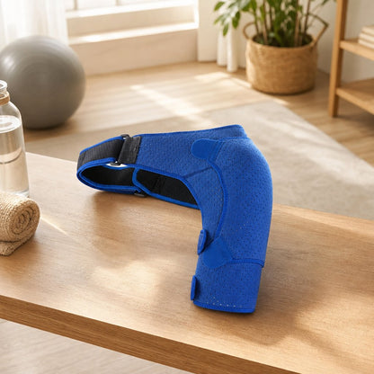 Shoulder Compression Sleeve Adjustable Brace - Rotator Cuff Support Stabilizer Men Women Sports Injury Pain Recovery
