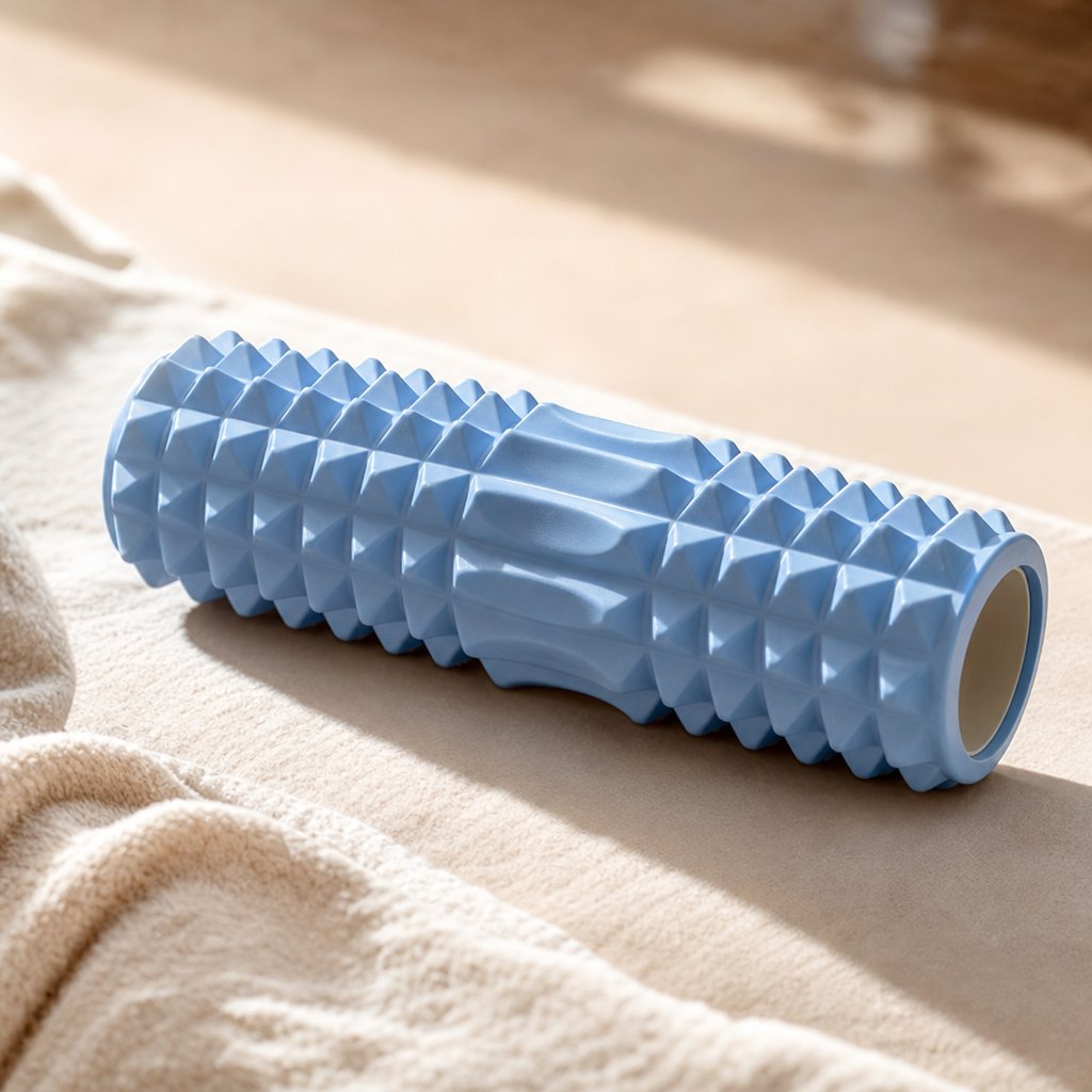 Mini Foam Roller Muscle Relaxation Recovery - Deep Tissue Back Roller Yoga Post-Workout Stretching Travel Compact