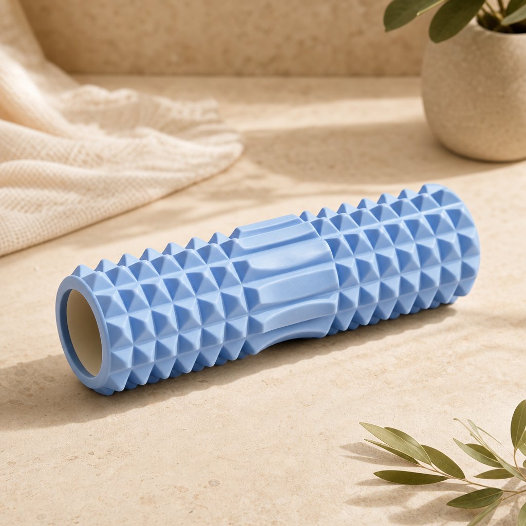 Mini Foam Roller Muscle Relaxation Recovery - Deep Tissue Back Roller Yoga Post-Workout Stretching Travel Compact
