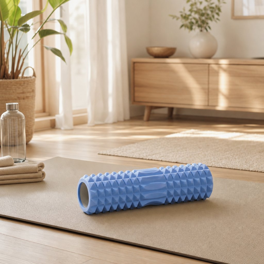 Mini Foam Roller Muscle Relaxation Recovery - Deep Tissue Back Roller Yoga Post-Workout Stretching Travel Compact