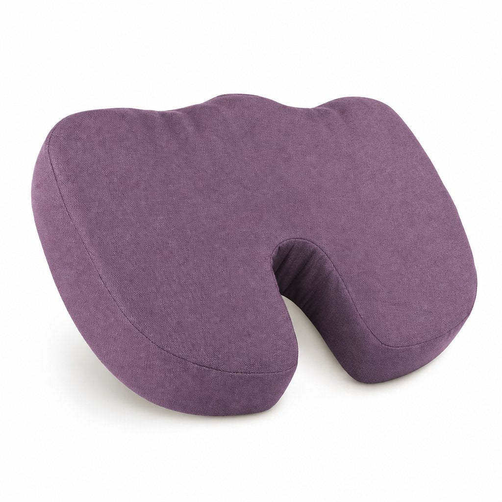 Seat Cushion Memory Foam Breathable - U-Shaped Wave Sponge Coccyx Tailbone Pain Relief Office Chair Car Non-Slip