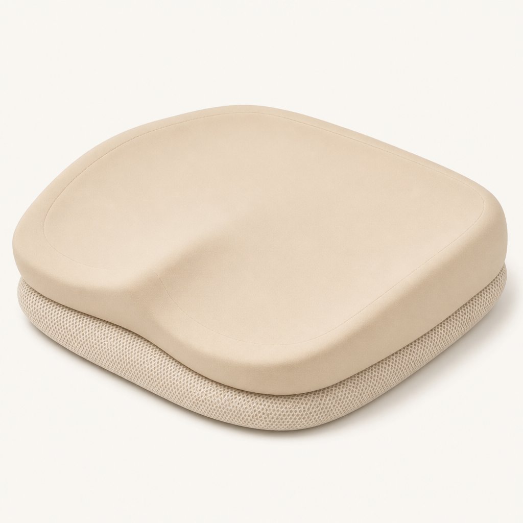 Seat Cushion Memory Foam Office Chair - Orthopedic Coccyx Tailbone Pain Relief Non-Slip Sciatica Car Seat Desk Chair