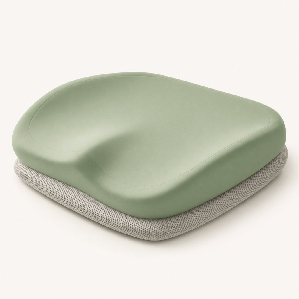 Seat Cushion Memory Foam Office Chair - Orthopedic Coccyx Tailbone Pain Relief Non-Slip Sciatica Car Seat Desk Chair