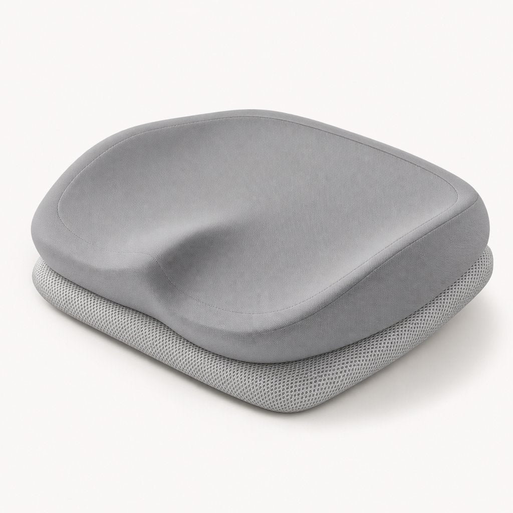 Seat Cushion Memory Foam Office Chair - Orthopedic Coccyx Tailbone Pain Relief Non-Slip Sciatica Car Seat Desk Chair