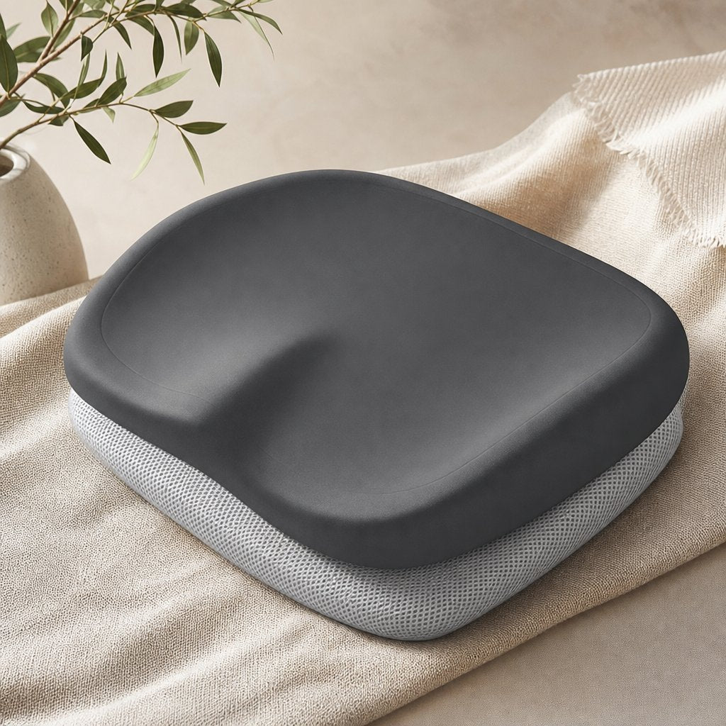 Seat Cushion Memory Foam Office Chair - Orthopedic Coccyx Tailbone Pain Relief Non-Slip Sciatica Car Seat Desk Chair