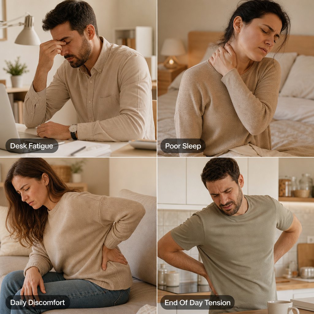 Seat Cushion Memory Foam Office Chair - Orthopedic Coccyx Tailbone Pain Relief Non-Slip Sciatica Car Seat Desk Chair