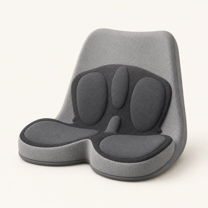 Seat Cushion Backrest Set Memory Foam - Orthopedic Lumbar Support Chair Cushion Pain Relief Breathable Office Car