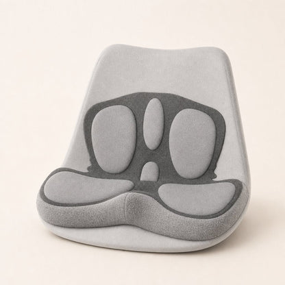 Seat Cushion Backrest Set Memory Foam - Orthopedic Lumbar Support Chair Cushion Pain Relief Breathable Office Car