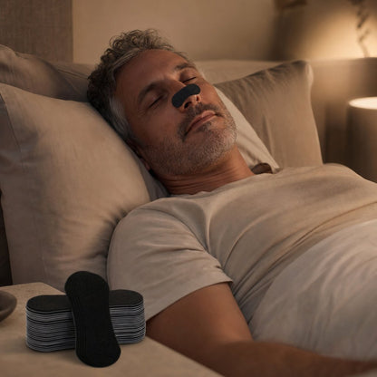 Nasal Strips Anti Snoring Extra Strength - Breathe Right Nose Congestion Relief Better Sleep Breathing Aid 30 60 Pack