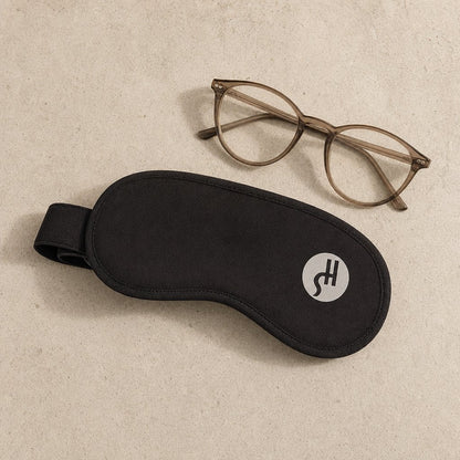 Sleep Earplugs Eye Mask Set 2 in 1 - Noise Reduction Travel Nap Sound Insulation Earmuffs Better Sleep Anywhere Kit