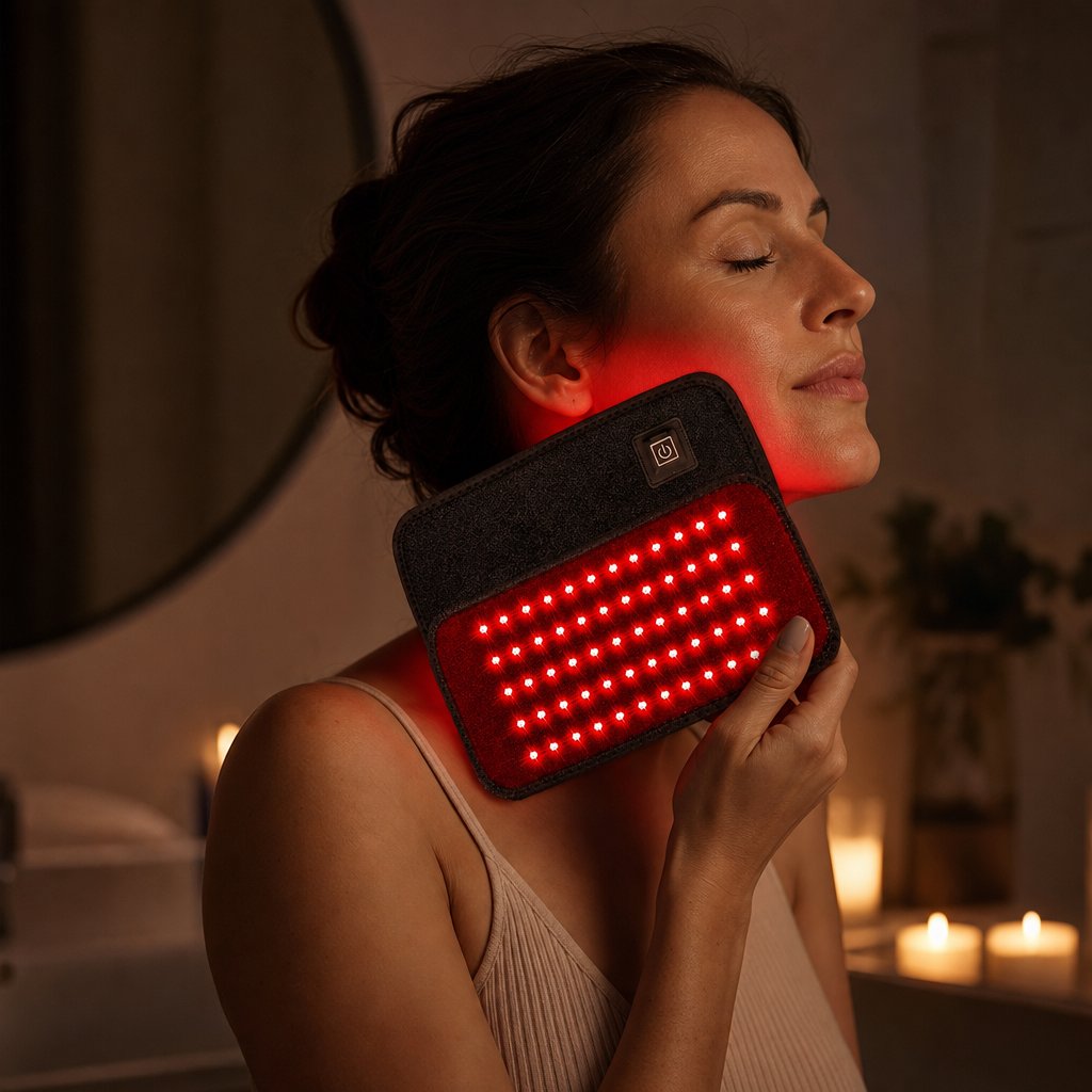 Red Light Therapy Belt 60 LED - 850nm 660nm Infrared Wrap Back Pain Relief Fat Slimming Waist Muscle Recovery Body