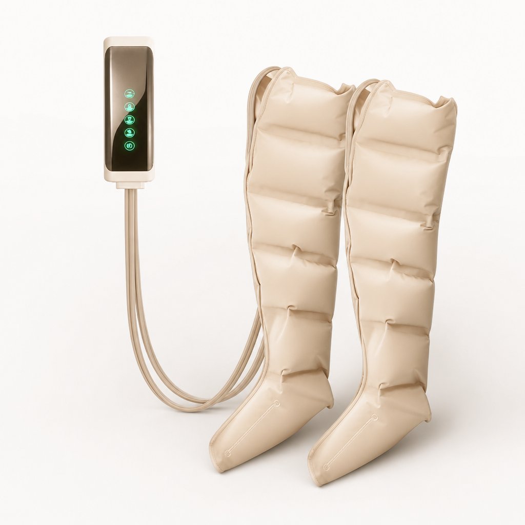 Air Compression Leg Massager 6 Airbag - Pneumatic Boots Circulation Varicose Veins Muscle Relaxation Recovery