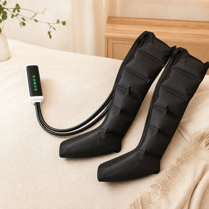 Air Compression Leg Massager 6 Airbag - Pneumatic Boots Circulation Varicose Veins Muscle Relaxation Recovery