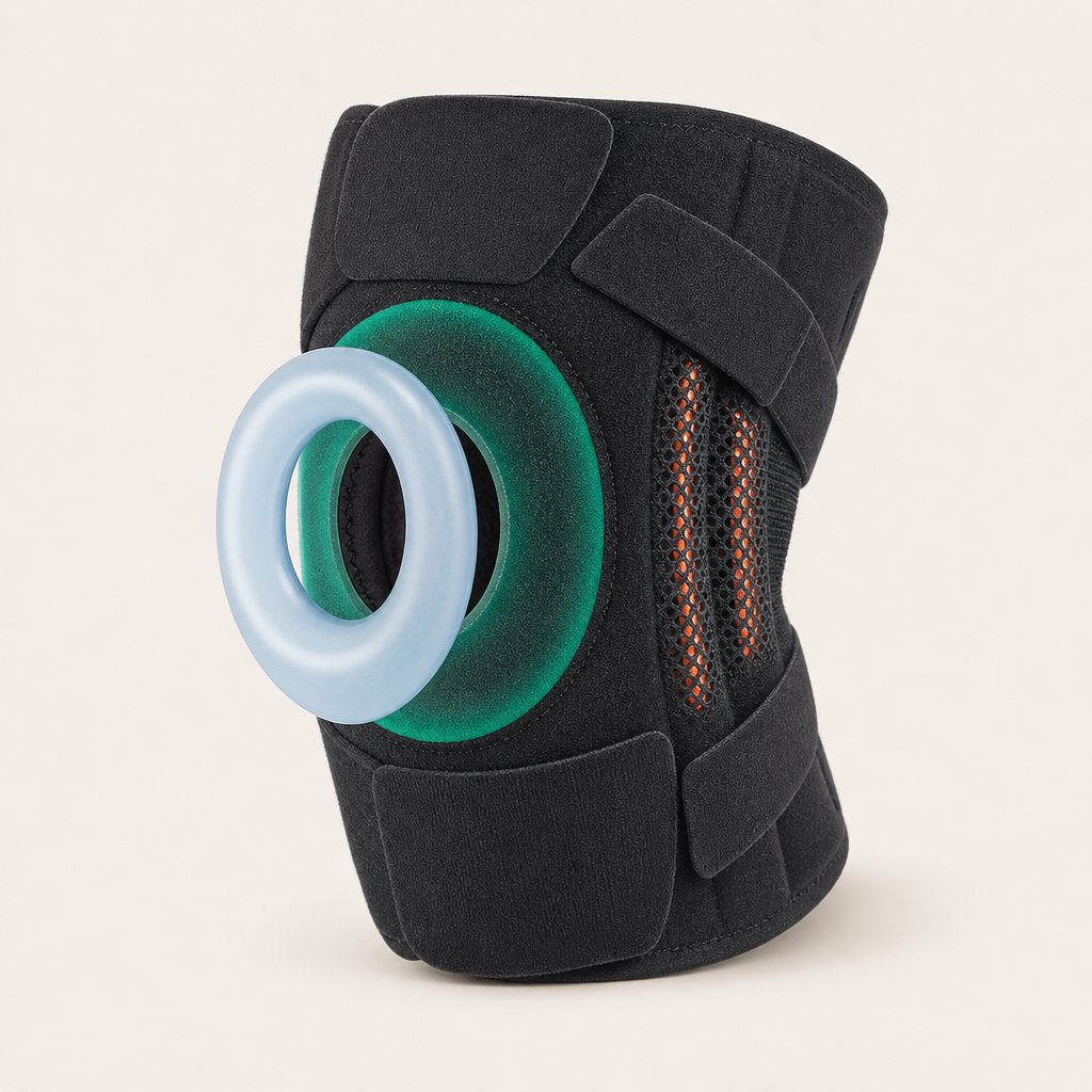 Knee Brace with Side Stabilizers Patella Gel Pads - Support Running Cycling Hiking ACL Pain Relief Sports Recovery