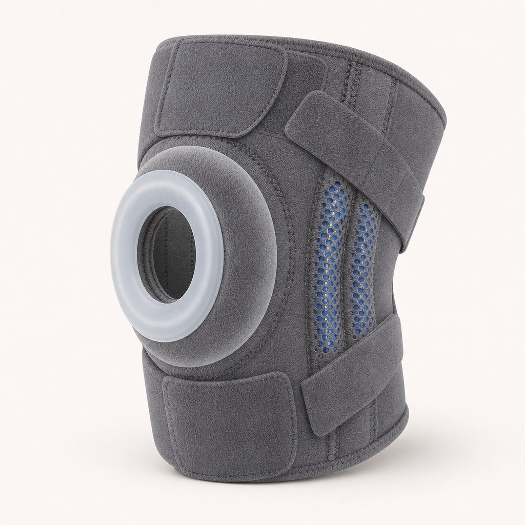 Knee Brace with Side Stabilizers Patella Gel Pads - Support Running Cycling Hiking ACL Pain Relief Sports Recovery