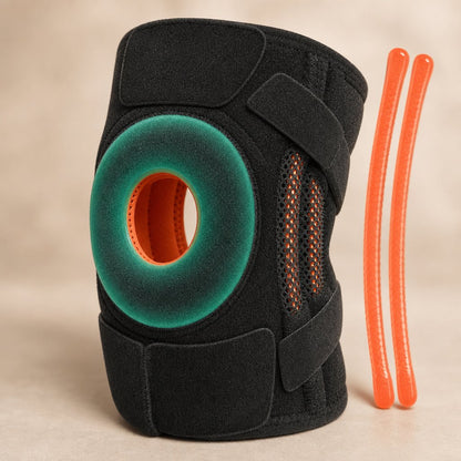 Knee Brace with Side Stabilizers Patella Gel Pads - Support Running Cycling Hiking ACL Pain Relief Sports Recovery