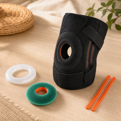 Knee Brace with Side Stabilizers Patella Gel Pads - Support Running Cycling Hiking ACL Pain Relief Sports Recovery