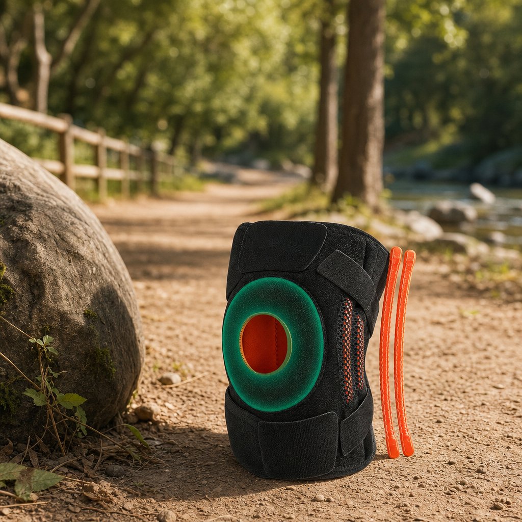 Knee Brace with Side Stabilizers Patella Gel Pads - Support Running Cycling Hiking ACL Pain Relief Sports Recovery