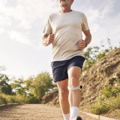 Knee Patellar Strap Adjustable PVC - Tendon Support Brace Shock Absorption Compression Sports Protection Running