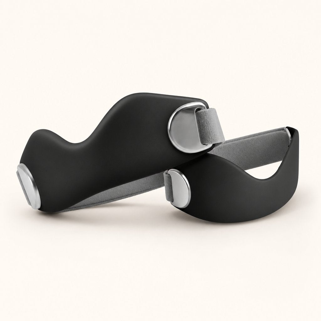 Silicone Patellar Tendon Knee Strap Non-Slip - Adjustable Running Hiking Patella Band Pain Relief Basketball Sports
