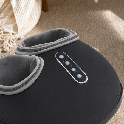 Electric Foot Massager Shiatsu - Heat Roller Muscle Relaxation Plantar Fasciitis Relief Kneading Reflexology Machine