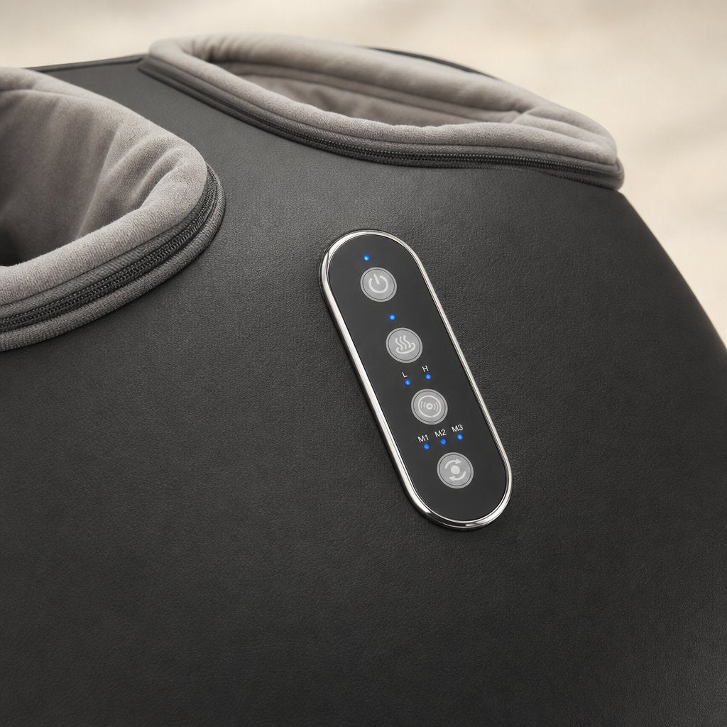 Electric Foot Massager Shiatsu - Heat Roller Muscle Relaxation Plantar Fasciitis Relief Kneading Reflexology Machine