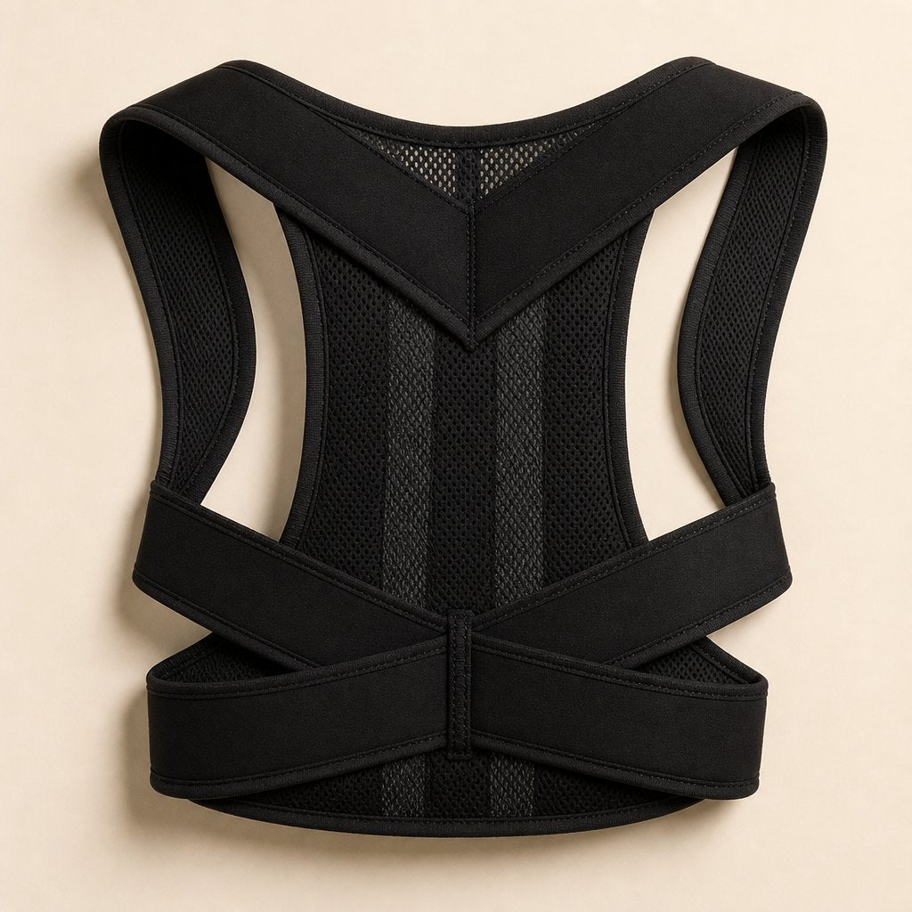 Posture Corrector Men Women Humpback - Scoliosis Upper Back Brace Shoulder Slouch Prevention Adjustable Unisex Support