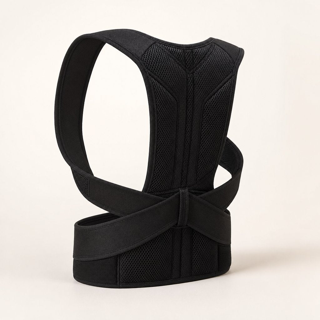 Posture Corrector Adjustable Clavicle Brace - Upper Back Shoulder Straightener Slouching Correction All Day Office Wear