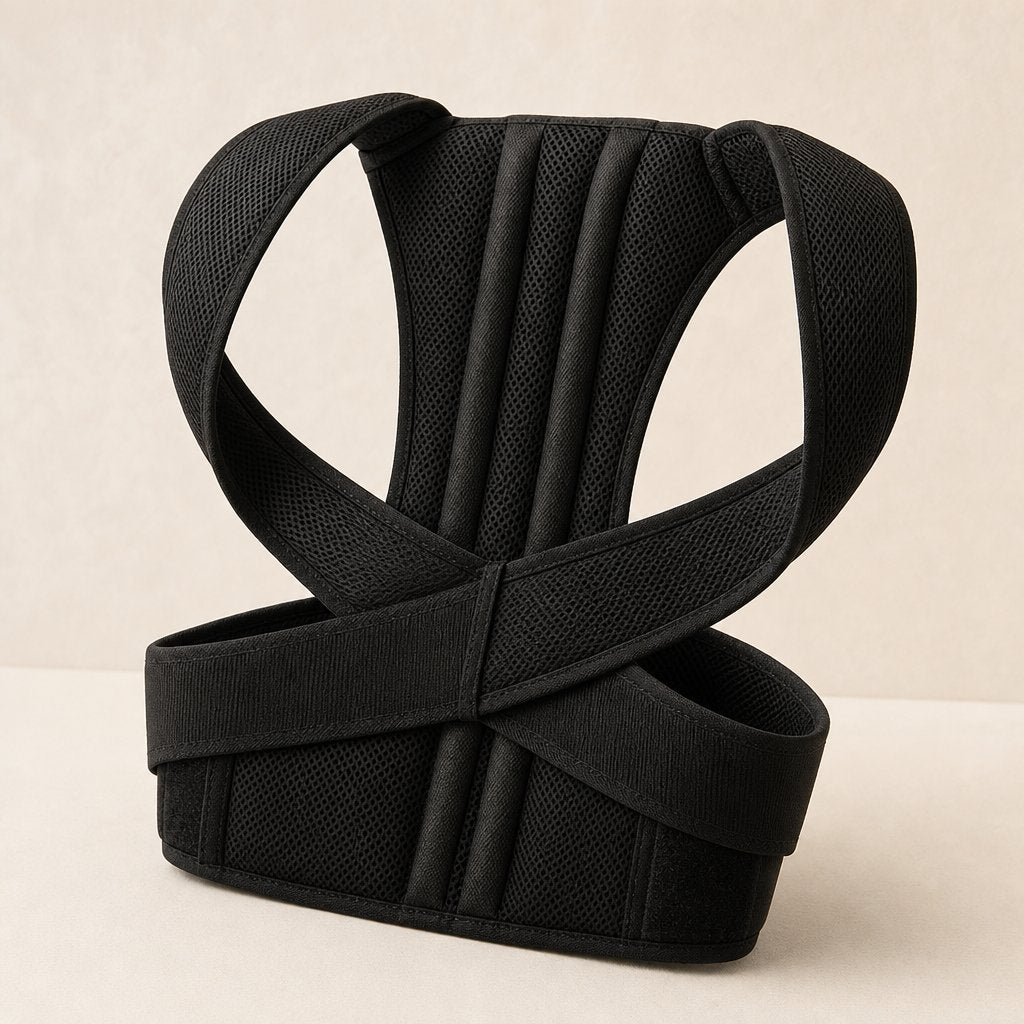 Posture Corrector Adjustable Clavicle Brace - Upper Back Shoulder Straightener Slouching Correction All Day Office Wear