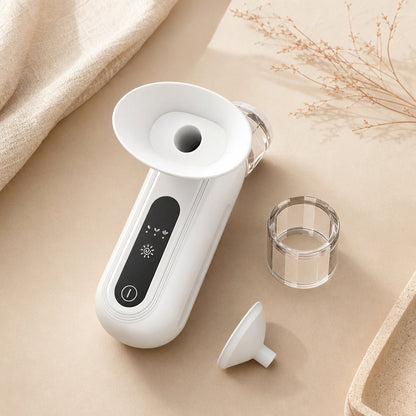 Eye Steamer Device Dry Eye Relief - Portable Nano Mist Sprayer Moisturize Eyelid Warm Steam Eye Care Facial Humidifier