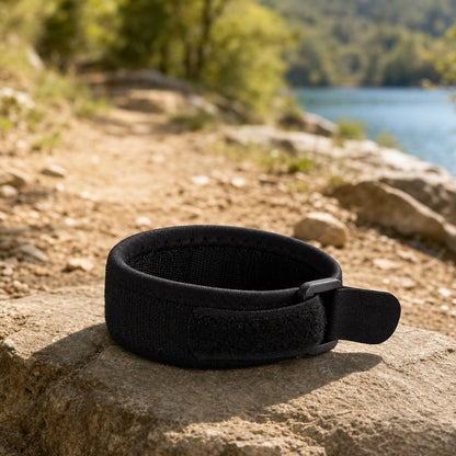 Knee Tendon Strap Silicone Gel Patellar - Adjustable Kneecap Protector Running Cycling Gym Sports Pain Relief Support