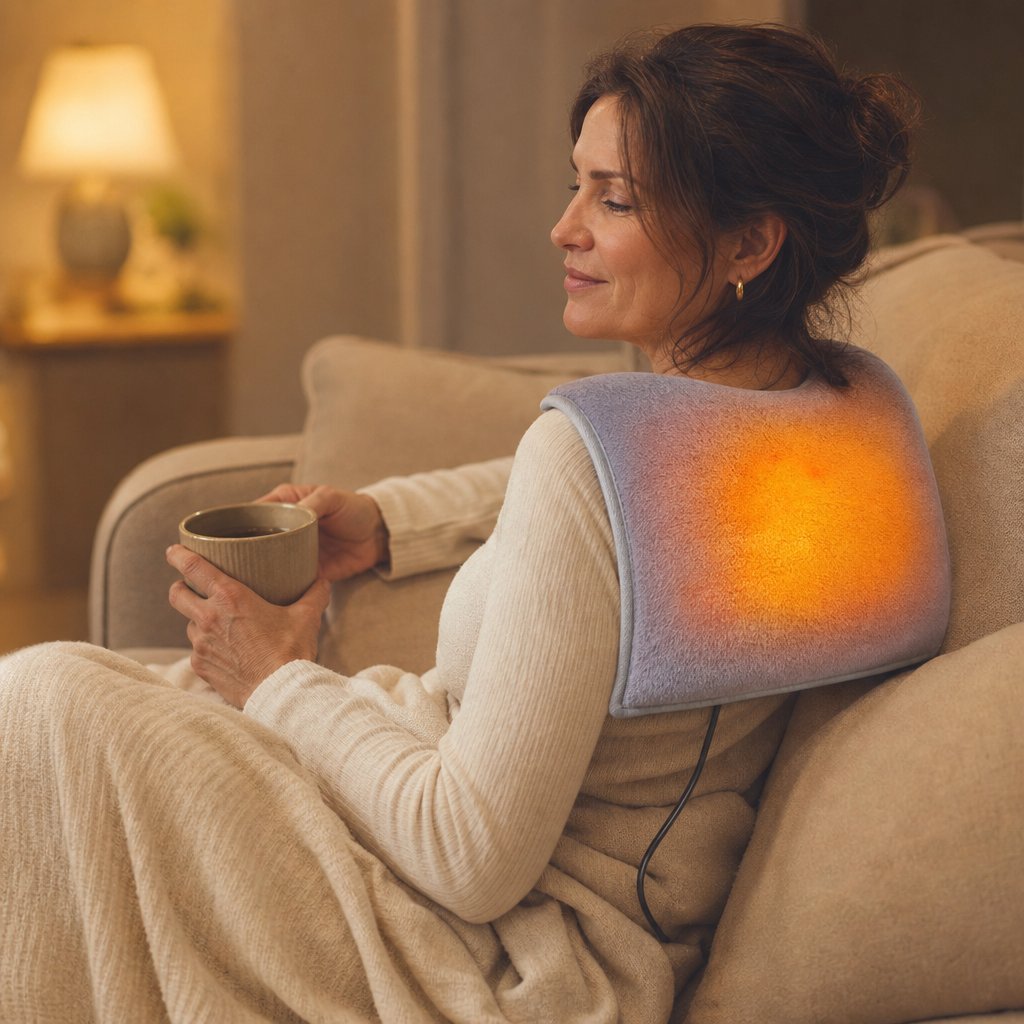 Electric Foot Heating Pad USB - Constant Temperature Heated Slippers Feet Warmer Flannel Home Office Bedroom Winter