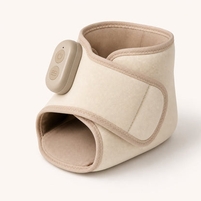 Electric Heated Ankle Wrist Massager - Vibration Heat Therapy Joint Relaxation Portable Rechargeable Left Right Limb