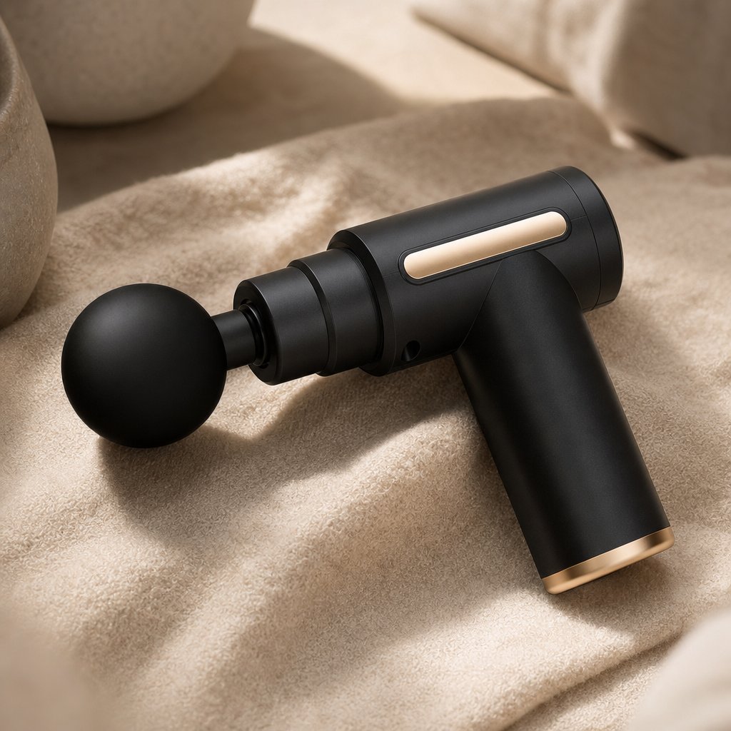 Percussion Massage Gun Deep Tissue 30 Level - Quiet Motor Muscle Relaxer Athletes Back Neck Shoulder Pain Recovery