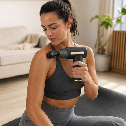 Percussion Massage Gun Deep Tissue 30 Level - Quiet Motor Muscle Relaxer Athletes Back Neck Shoulder Pain Recovery