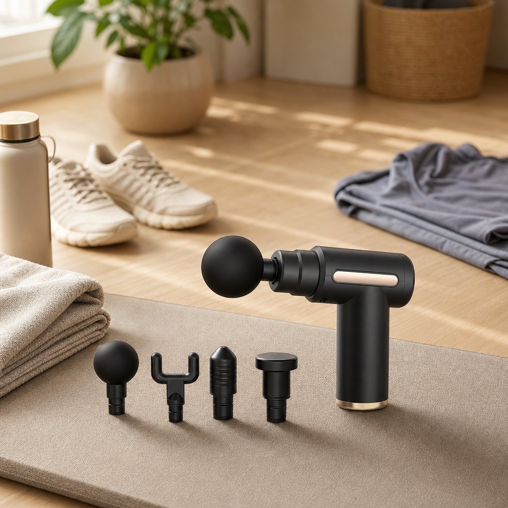 Percussion Massage Gun Deep Tissue 30 Level - Quiet Motor Muscle Relaxer Athletes Back Neck Shoulder Pain Recovery