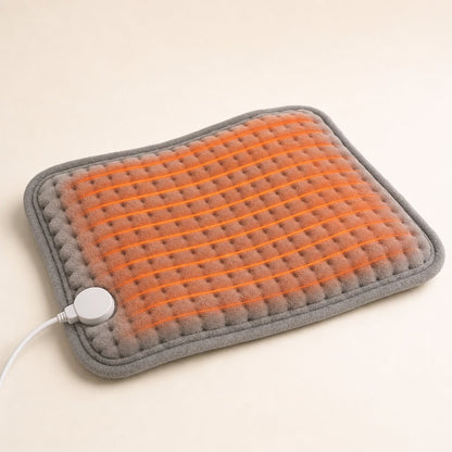Electric Heating Pad Back Neck Shoulder - 9 Temperature Levels 4 Timers Washable Soft Velvet USB Home Office Winter